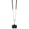 Guess GUHCN61P4TDSCPW iPhone 11 / Xr 6.1 brązowy/brown hardcase Crossbody 4G Metal Logo